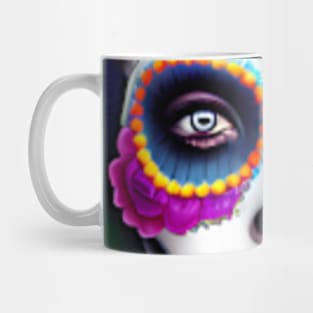 Dia De Los Muertos, day of the dead. Mug